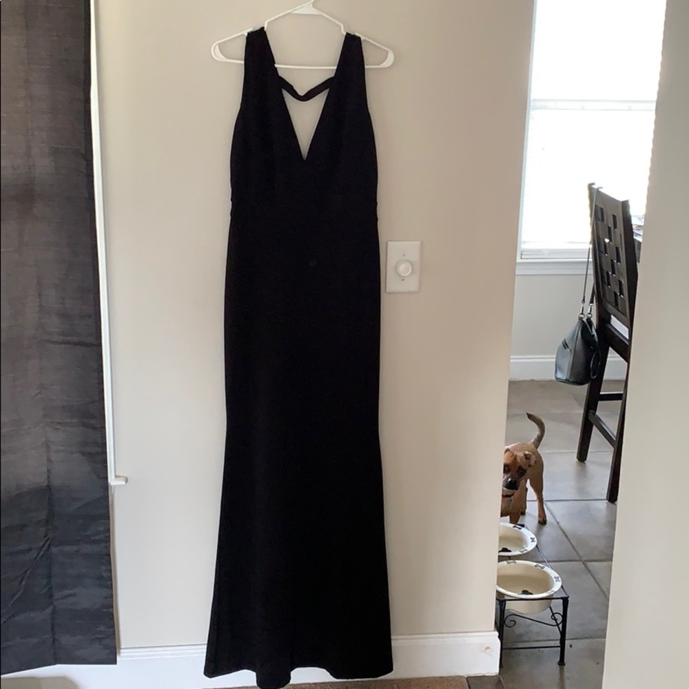 Black gown